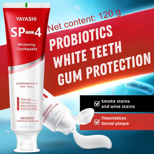 SP-4 Whitening Toothpaste | Noticeably Whiter Teeth in Days