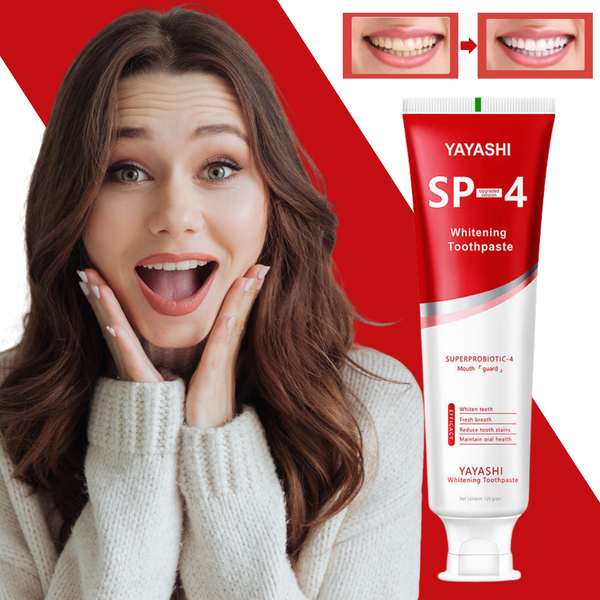 SP-4 Whitening Toothpaste  Lightning-fast whitening – Whiter teeth in minutes!